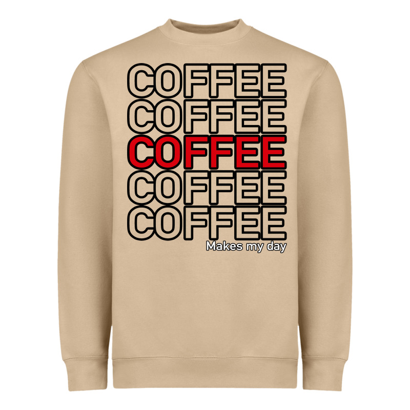 Coffee Makes Heavyweight Sweatshirt by Bettercallsaul | Teevron