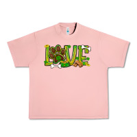 Salmon St. Patrick's Day love dog paw Urban Heavy Tee - BundleAndBundleShop