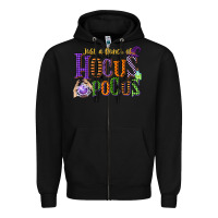 Black just a bunch of hocus pocus Zipper Hoodie - CowGirlArtShop