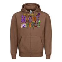 Chestnut just a bunch of hocus pocus Zipper Hoodie - CowGirlArtShop