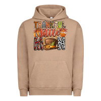 Pigment Burro Thankful Little Mon Urban Hoodie - CowhideDigitalArt