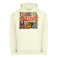 Pigment Pistachio Thankful Little Mon Urban Hoodie - CowhideDigitalArt