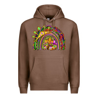 Chestnut mardi gras rainbow Premium Hoodie - OliviaCreatesArt