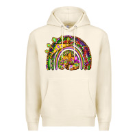 Tofu mardi gras rainbow Premium Hoodie - OliviaCreatesArt