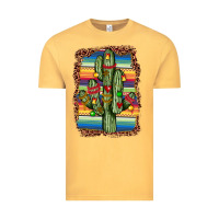 Vintage Mustard Christmas cactus Vintage Tee - JahusDesignShop