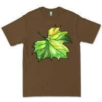 Cacao green leaf Premium Tee - BarkalooDesign