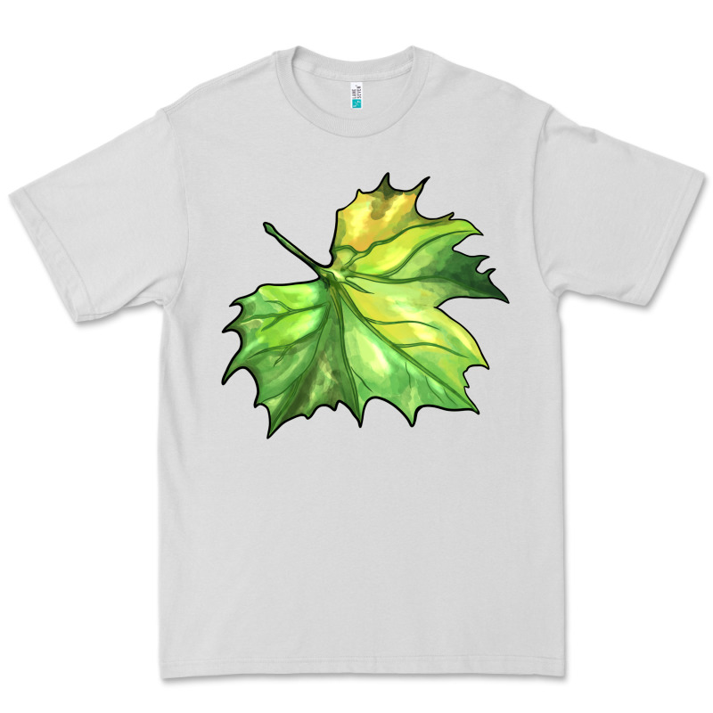 Green Leaf Premium Tee by BarkalooDesign | Teevron