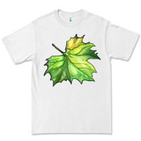 White green leaf Premium Tee - BarkalooDesign