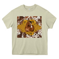 Mossy horse Heavy Core Tee - BarkalooDesign