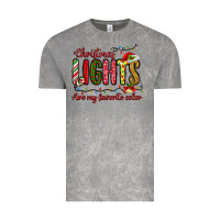 Cloud Rock christmas lights are my favorite color Vintage Tee - MaliasSmallBusiness