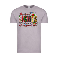 Vintage Zinc christmas lights are my favorite color Vintage Tee - MaliasSmallBusiness