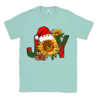 Seafoam joy christmas with sunflower bbs Classic Tee - BundleAndBundleShop