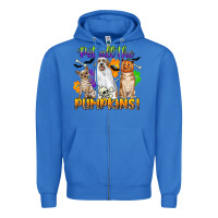 True Royal pet all the pumpkins Zipper Hoodie - CowGirlArtShop