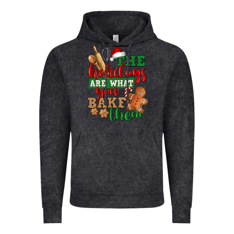 The Holidays Are What You Bake Them Vintage Hoodie by NancyCooperArtShop | Teevron