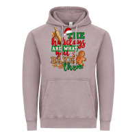 Vintage Zinc The holidays are what you bake them Vintage Hoodie - NancyCooperArtShop