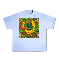 Grape Ice St. Patricks good luck with cow digital paper Urban Heavy Tee - BundleAndBundleShop