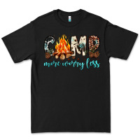Black camp more worry less Premium Tee - JahusDesignShop