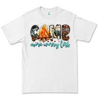 White camp more worry less Premium Tee - JahusDesignShop