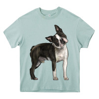 Arona Boston Terrier Heavy Core Tee - LillyAllenDesigns