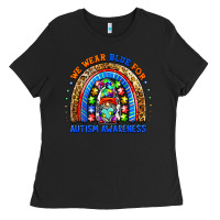 Black autism awareness gnomes Ladies Tee - BarkalooDesign