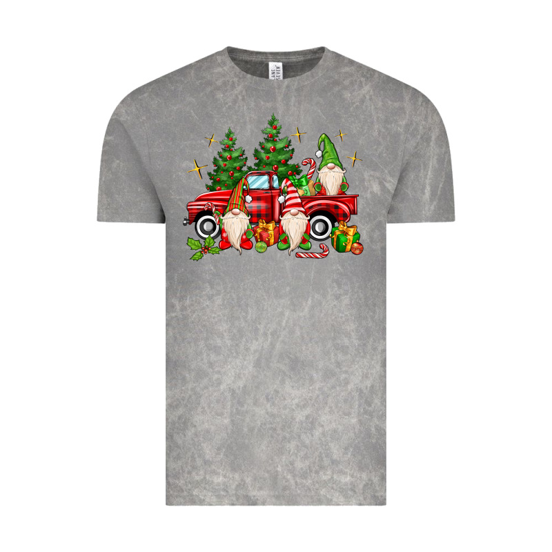 Christmas Gnomes Truck Vintage Tee by MaliasSmallBusiness | Teevron