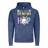 Vintage Denim Do the bunny hop Vintage Hoodie - NancyCooperArtShop