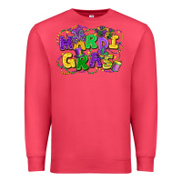 Cardinal mardi gras Premium Sweatshirt - FaDigitalArtStudio