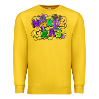Lemon mardi gras Premium Sweatshirt - FaDigitalArtStudio