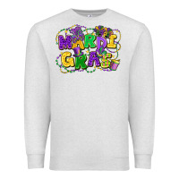 Oatmeal Heather mardi gras Premium Sweatshirt - FaDigitalArtStudio
