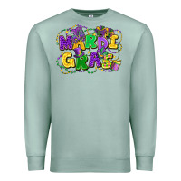Seafoam mardi gras Premium Sweatshirt - FaDigitalArtStudio