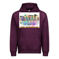 Mauve Wine asdfas Urban Hoodie - CowhideDigitalArt
