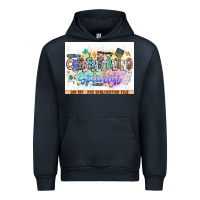 Navy asdfas Urban Hoodie - CowhideDigitalArt