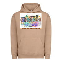 Pigment Burro asdfas Urban Hoodie - CowhideDigitalArt