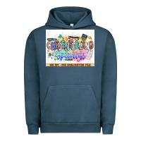 Pigment Midnight Navy asdfas Urban Hoodie - CowhideDigitalArt