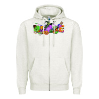 Oatmeal Heather halloween nurse Zipper Hoodie - CowGirlArtShop