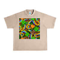 French Oak St. Patricks rainbow seamless Urban Heavy Tee - BundleAndBundleShop