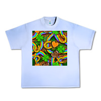 Grape Ice St. Patricks rainbow seamless Urban Heavy Tee - BundleAndBundleShop