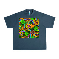 Midnight Navy St. Patricks rainbow seamless Urban Heavy Tee - BundleAndBundleShop