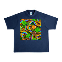 Navy St. Patricks rainbow seamless Urban Heavy Tee - BundleAndBundleShop