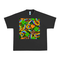 Pigment Black St. Patricks rainbow seamless Urban Heavy Tee - BundleAndBundleShop