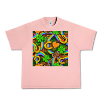Salmon St. Patricks rainbow seamless Urban Heavy Tee - BundleAndBundleShop