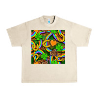 Sandshell St. Patricks rainbow seamless Urban Heavy Tee - BundleAndBundleShop
