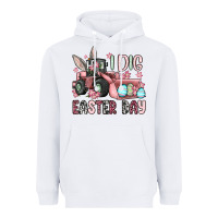 White I dig Easter Day Heavyweight Hoodie - OliviaCreatesArt