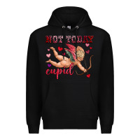 Black not today cupid Premium Hoodie - OliviaCreatesArt