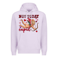Lilac not today cupid Premium Hoodie - OliviaCreatesArt