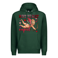 Sports Green not today cupid Premium Hoodie - OliviaCreatesArt