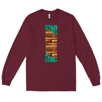 Burgundy western tooled leather sunflower turquoise gemstone pen wrap 1 Long Sleeve Tee - Jasminsmagicworld