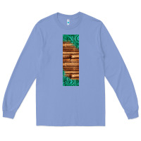 Colony Blue western tooled leather sunflower turquoise gemstone pen wrap 1 Long Sleeve Tee - Jasminsmagicworld