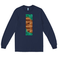 Navy western tooled leather sunflower turquoise gemstone pen wrap 1 Long Sleeve Tee - Jasminsmagicworld