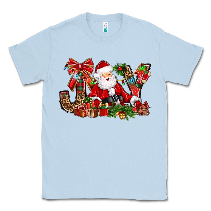 Joy Christmas With Santa Bbs Classic Tee by BundleAndBundleShop | Teevron